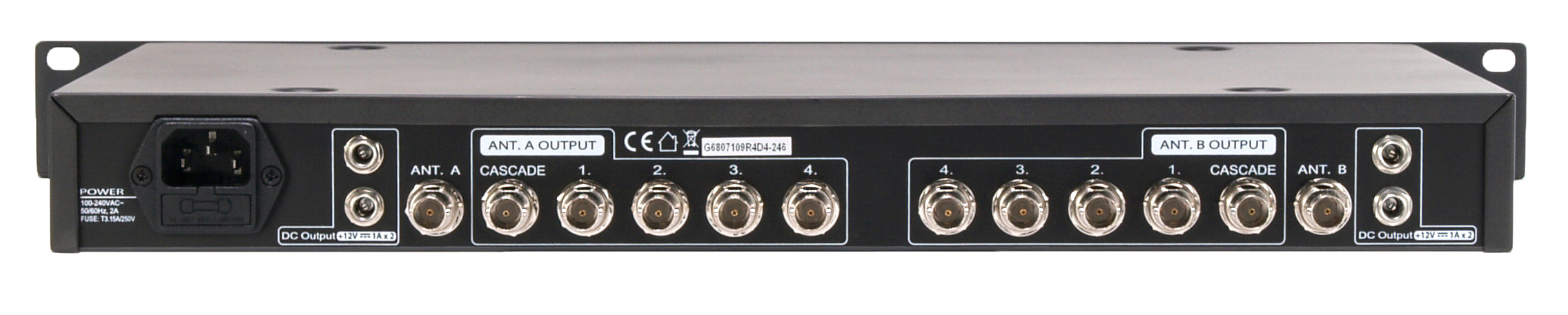 DISTRO4 Four (4) Channel Antenna Distribution System