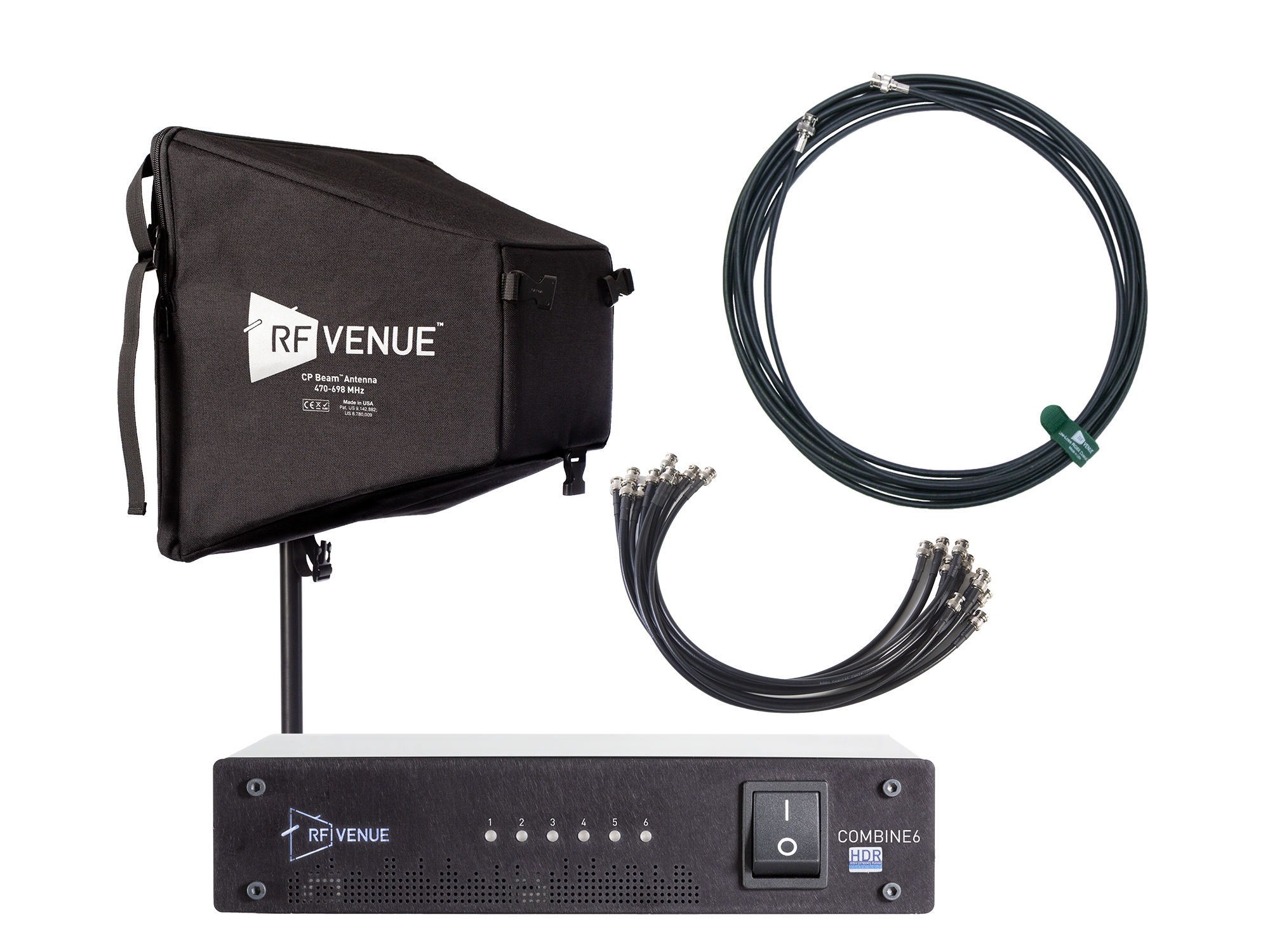 6 Channel In-Ear Monitor Upgrade Pack with CP Beam Antenna