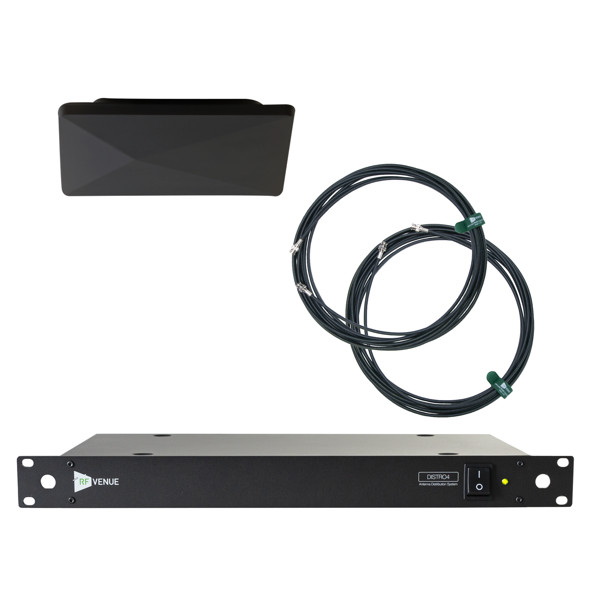 Diversity Architectural Antenna DISTRO4 Package, Black