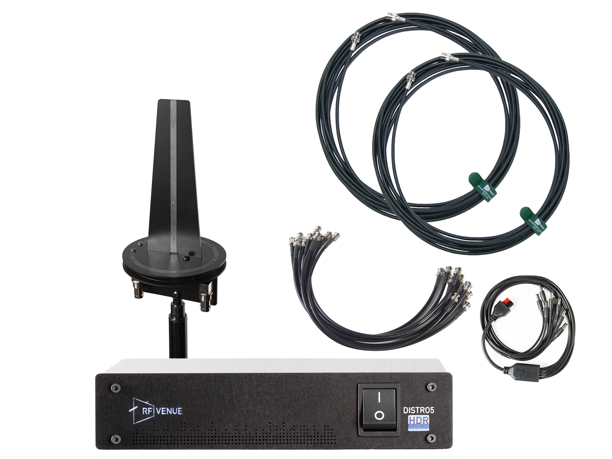 RF Venue 5 Channel Wireless Mic Pack, Diversity Omni Antenna
