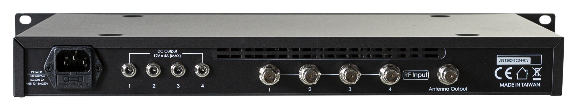 COMBINE4 IEM Transmitter Combiner with RF port on back