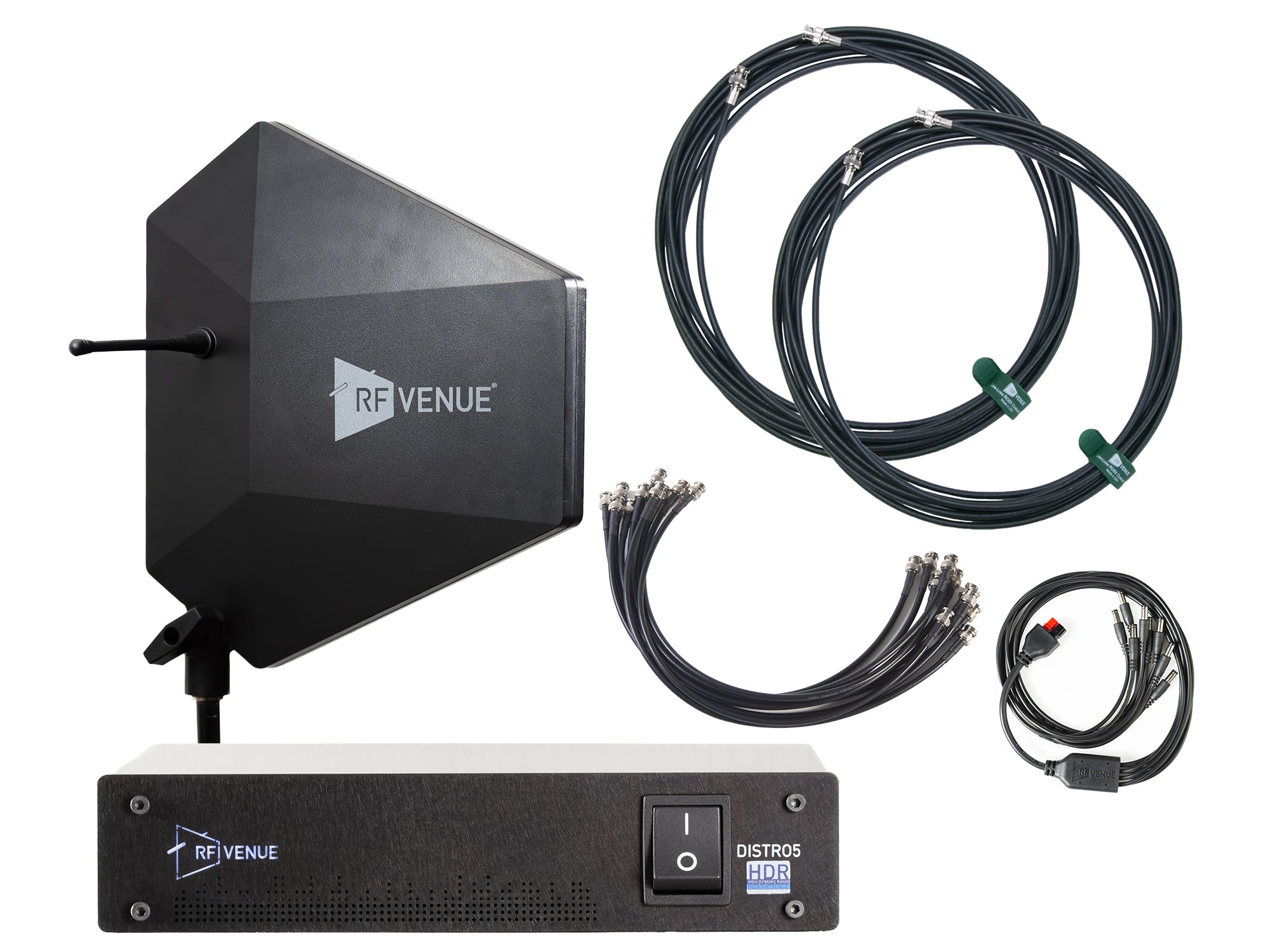 5 Channel Wireless Microphone Upgrade Pack with Diversity Fin® IPX Antenna