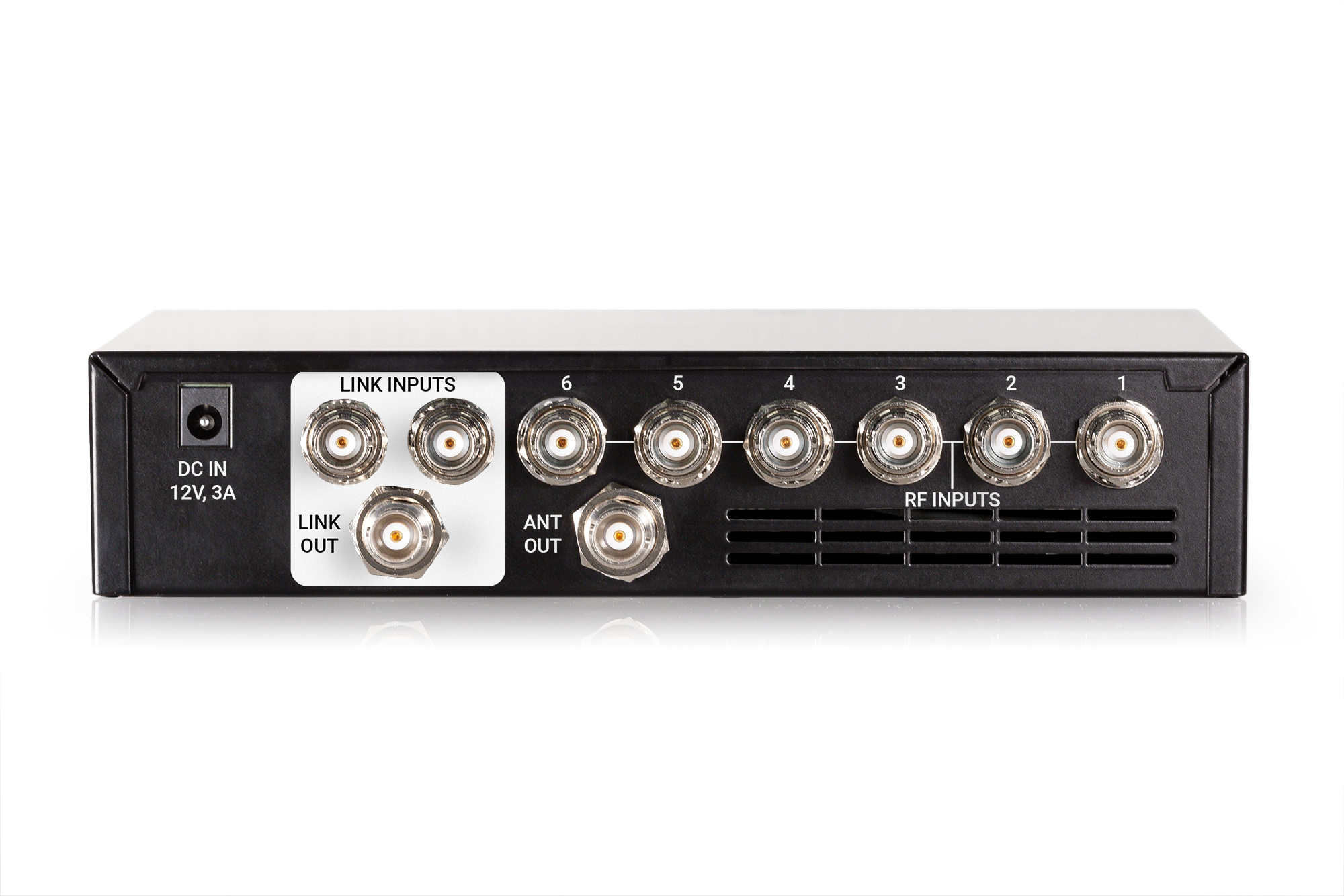 COMBINE6 HDR Six (6) Channel IEM Transmitter Combiner